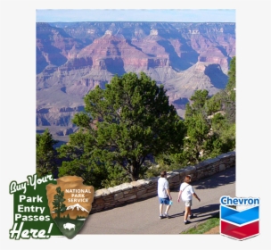 Grandcanyon Nat Park Bkgd - Grand Canyon National Park, HD Png Download, Free Download