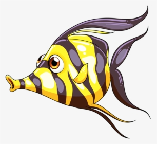 Colored Fish Drawings, HD Png Download, Free Download