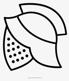 Medieval Helmet Coloring Page - Line Art, HD Png Download, Free Download