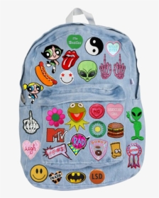 Food Hipster The Beatles Fuck You Bitch Bag Blue Ugh - Back To School Patches, HD Png Download, Free Download