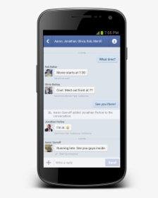 Android Facebook Friends List, HD Png Download, Free Download