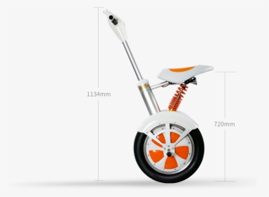 Fosjoas K3 Two-wheel Electric Unicycle - One Wheeled Electric Bike, HD Png Download, Free Download