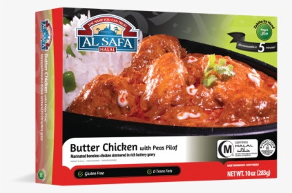 Butter Chicken With Rice - Al Safa, HD Png Download, Free Download