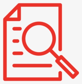 Blue Search Document Icon, HD Png Download, Free Download