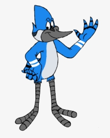 Mordecai In Looney Tunes Art Style - Looney Tunes Art Style, HD Png Download, Free Download