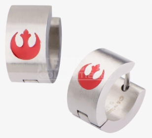 Star Wars Rebel Alliance Huggie Earrings - Earring, HD Png Download, Free Download