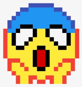Transparent Triste Png - Emoji Minecraft Pixel Art, Png Download, Free Download