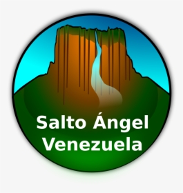 Salto Angel Venezuela Png Logo, Transparent Png, Free Download