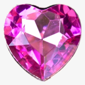 Pink Diamond Heart Png, Transparent Png, Free Download