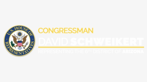 Congressman David Schweikert - House Of Representatives Seal, HD Png Download, Free Download