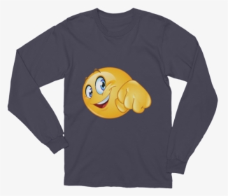 Unisex Fist Bump Emoji Long Sleeve T-shirt - T-shirt, HD Png Download, Free Download