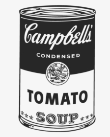 Campbell Soup Png - Latas De Sopa Campbell Dibujo, Transparent Png, Free Download