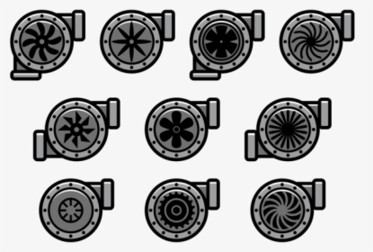 Turbocharger Vector Icons - Скидка 10 Процентов Желтая, HD Png Download, Free Download