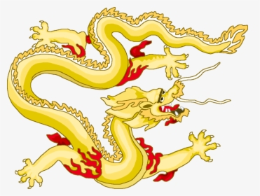 Chinese Dragon Heraldic By - Chinese Dragon Coat Of Arms, HD Png Download, Free Download