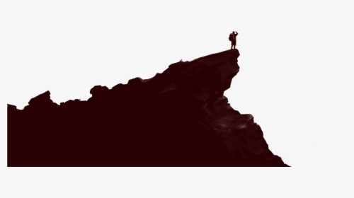 Transparent Firewatch Png - Silhouette Clip Art Cliff, Png Download, Free Download