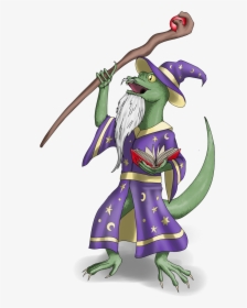 Lizard Wizard Png, Transparent Png, Free Download