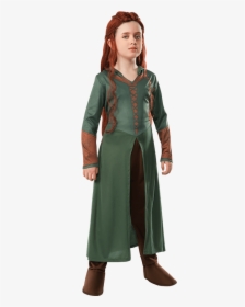 Child"s Girl"s The Hobbit Smaug Tauriel Elf Warrior - Tauriel Costume Child, HD Png Download, Free Download