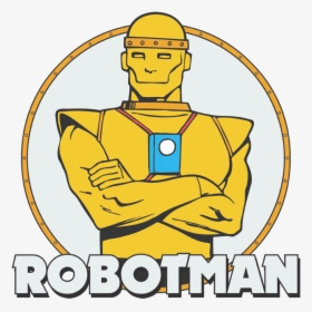 Robotman Dc Comics Png, Transparent Png, Free Download