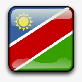 Na Flag Art Png Clip Arts - Flag Of Namibia, Transparent Png, Free Download