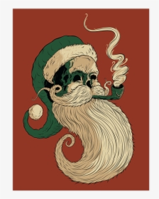 Nick Variant Red Screen Print - Santa Claus, HD Png Download, Free Download