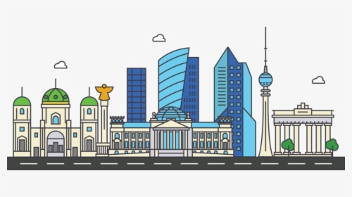 Graphic Of Berlin - Vector Graphics, HD Png Download, Free Download