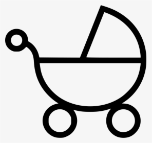 Stroller - Baby Stroller Icon Png, Transparent Png, Free Download