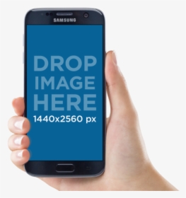 Thumb Image - Samsung Galaxy Hand Mockup Png, Transparent Png, Free Download