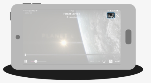 Bbc Iplayer App On A Mobile With Chromecast Icon Highlighted - Tablet Computer, HD Png Download, Free Download