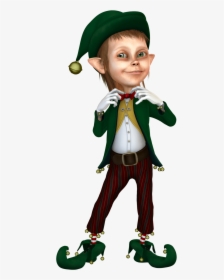 Christmas Elf Clipart Throughout Elf Clipart - Real Santa Claus Elf, HD Png Download, Free Download
