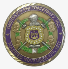 Omega Psi Phi Crest Png - Emblem, Transparent Png, Free Download