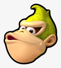 Somewhat Resembles The Colors Of Funky Kong From The - Donkey Kong Face Smash, HD Png Download, Free Download