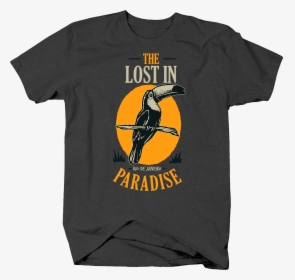 Tucan Lost In Paradise Rio De Janeiro Tropical Travel - Employee Of The Month T Shirt, HD Png Download, Free Download
