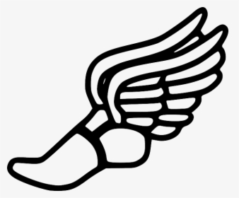 Greekroman Mythology Hermes - Track And Field Winged Foot, HD Png Download, Free Download