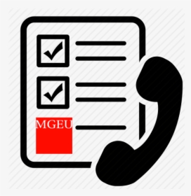 Mgeu Phone Survey Icon - Graphic Design, HD Png Download, Free Download