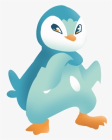Lineless Piplup - Penguin, HD Png Download, Free Download