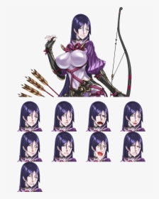 Fgo Raiko And Murasaki, HD Png Download, Free Download