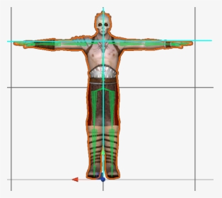 T Pose Rig, HD Png Download, Free Download