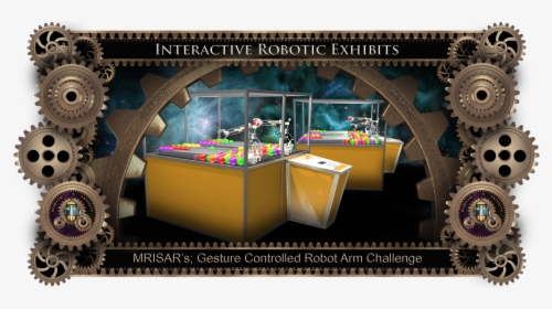 Gesture Controlled Robot Arm Challenge Exhibit - Exhibit Design About Robit, HD Png Download, Free Download
