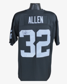Marcus Allen Autographed Oakland Raiders Black Mitchell - Active Shirt, HD Png Download, Free Download