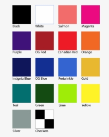 Color Charts - Ncs Music Color Chart, HD Png Download, Free Download