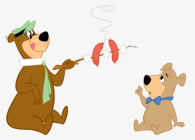 Yogi And Boo Boo Cooking - Yogi Bear Cartoon, HD Png Download, Free Download