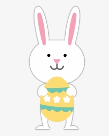 Bunny And Easter Egg Svg Cut File - Cartoon, HD Png Download, Free Download