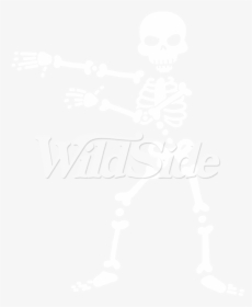 Transparent Floss Dance Clipart - Dancing Skeleton, HD Png Download, Free Download