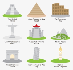 Transparent China Clipart - 7 Wonders Of The World Clipart, HD Png Download, Free Download