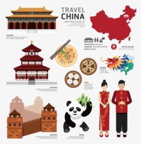China Map,tiananmen Of Heaven, Great Wall - China Map, HD Png Download, Free Download