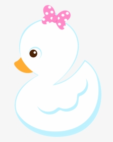 Girl Duck Clip Art - Pink Rubber Duck Clip Art, HD Png Download, Free Download