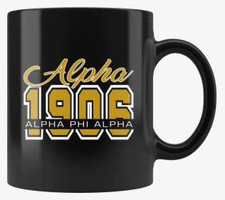 Alpha Phi Alpha Black Mug - Mug, HD Png Download, Free Download