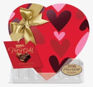 Image Of Hershey"s Pot Of Gold Premium Assorted Chocolates, - Heart, HD Png Download, Free Download