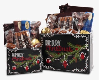 Christmas Gift Basket Box - Christmas Ornament, HD Png Download, Free Download