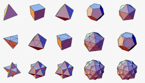 Polyhedral Shapes, HD Png Download, Free Download